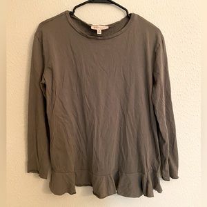 Philosophy Gray Top Sz M